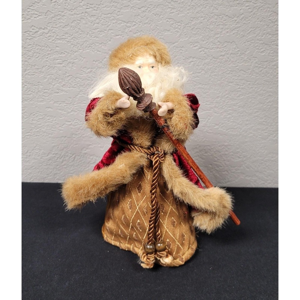 Old World Santa Claus Father Christmas St. Nick Christmas Figure/Tree Topper